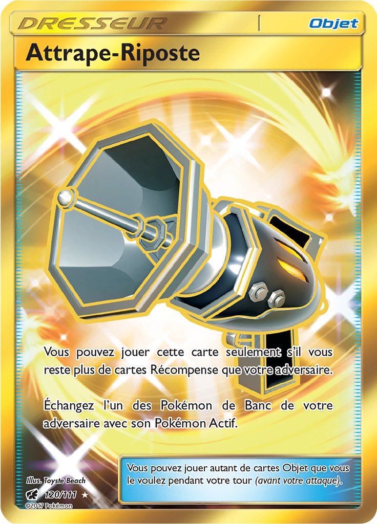 Attrape-Riposte - SL Invasion Carmin - 120 - Trainer gold