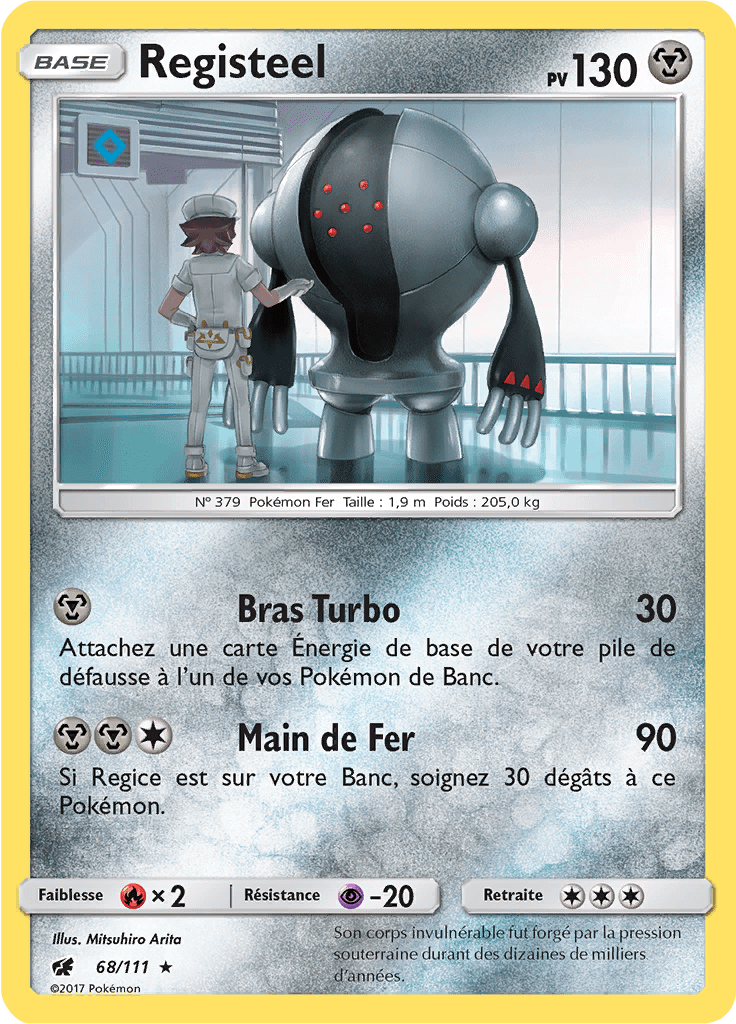 Registeel - SL Invasion Carmin - 068 - Rare