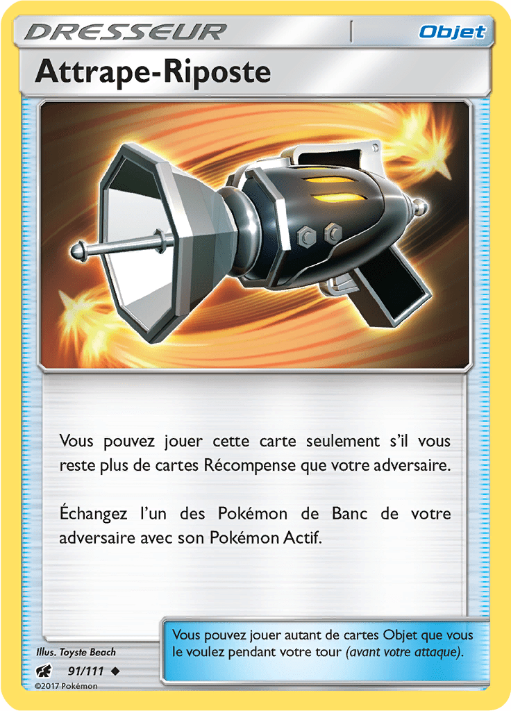 Attrape-Riposte - SL Invasion Carmin - 091 - Peu commune