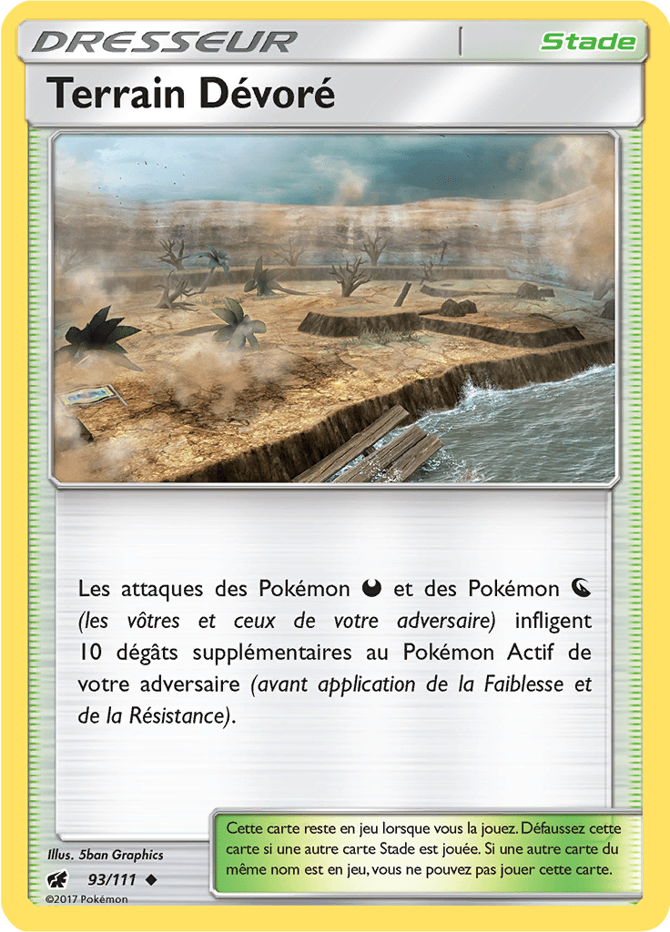 Terrain Dévoré - SL Invasion Carmin - 093 - Peu commune