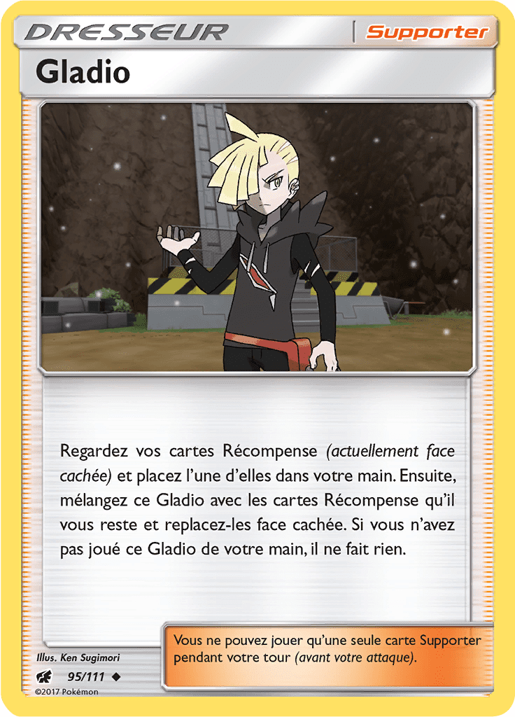 Gladio - SL Invasion Carmin - 095 - Peu commune