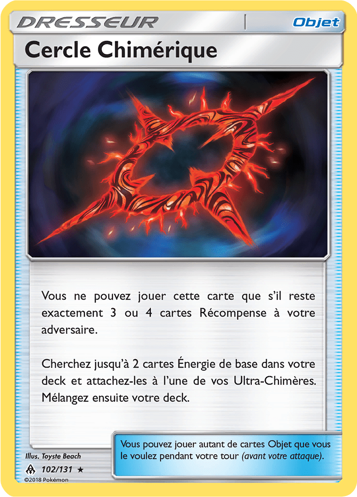 Cercle Chimérique - SL Lumière Interdite - 102 - Rare