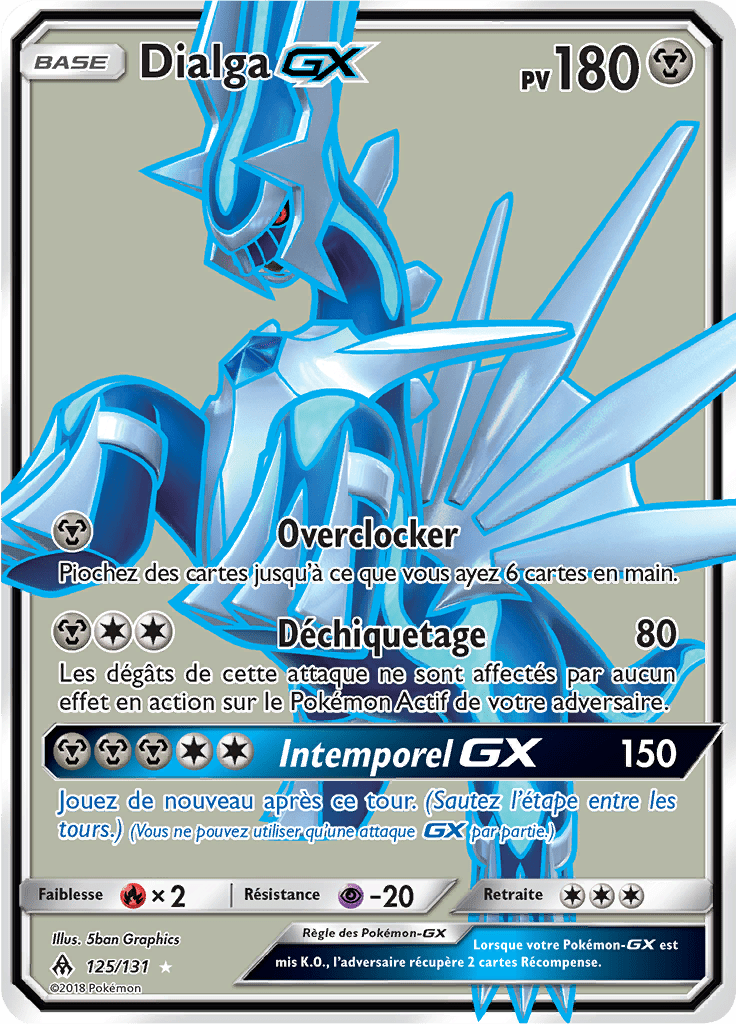Dialga GX - SL Lumière Interdite - 125 - GX Full Art