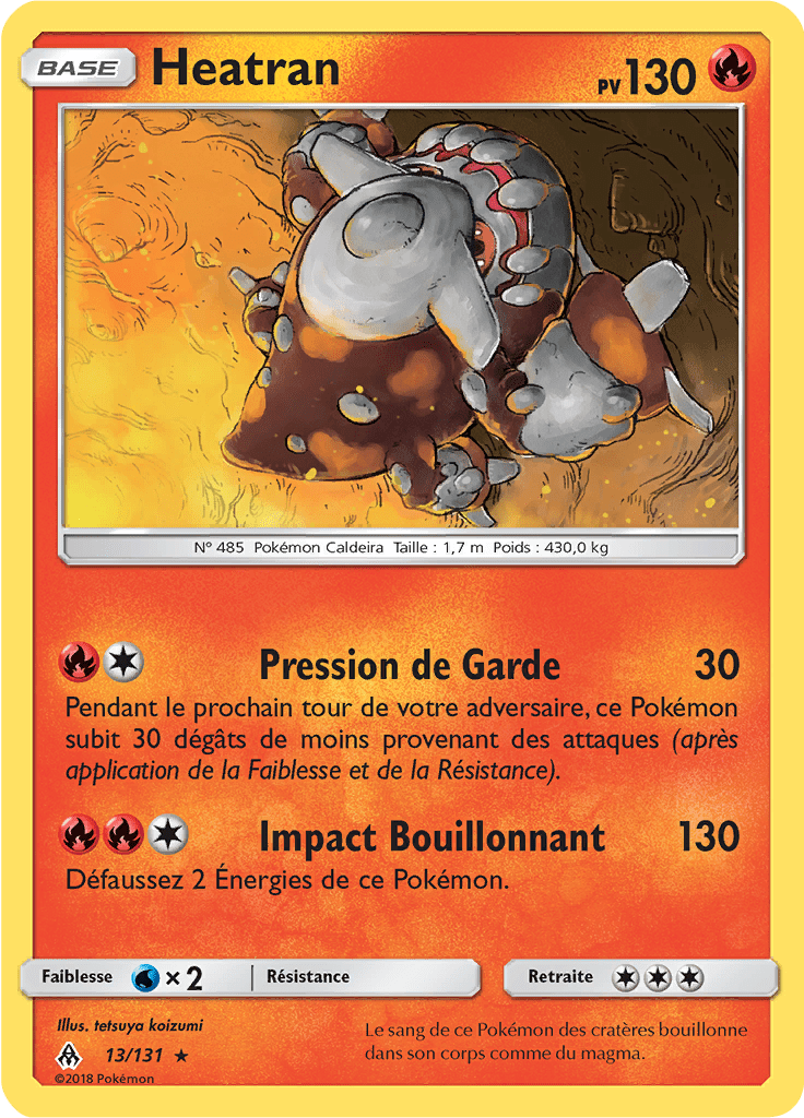 Heatran - SL Lumière Interdite - 013 - Rare