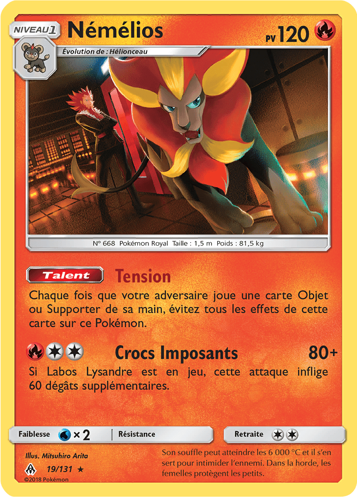 Némélios - SL Lumière Interdite - 019 - Holographique rare