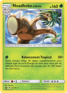 Noadkoko d'Alola - SL Lumière Interdite - 02a - Carte alternative