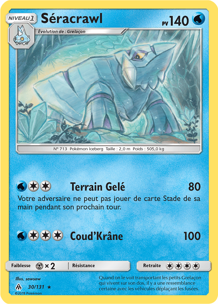 Séracrawl - SL Lumière Interdite - 030 - Rare