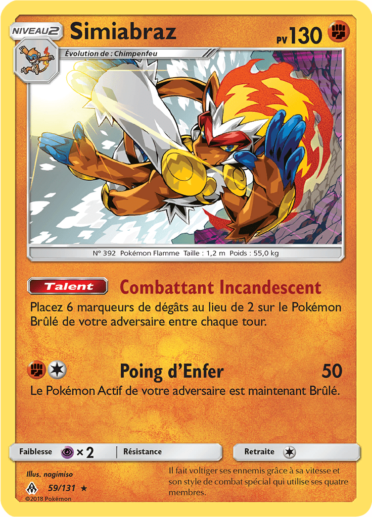 Simiabraz - SL Lumière Interdite - 059 - Holographique rare