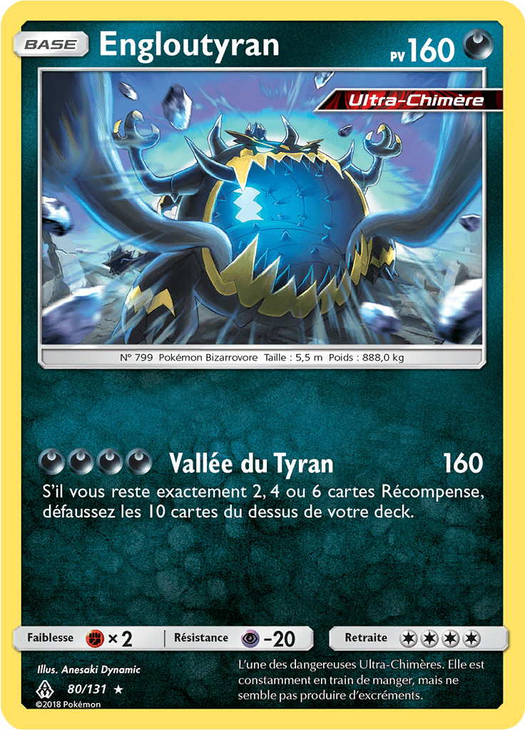 Engloutyran - SL Lumière Interdite - 080 - Holographique rare