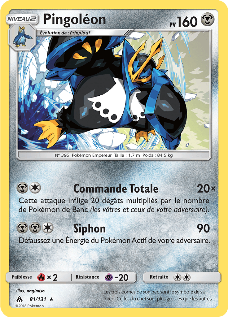 Pingoléon - SL Lumière Interdite - 081 - Holographique rare