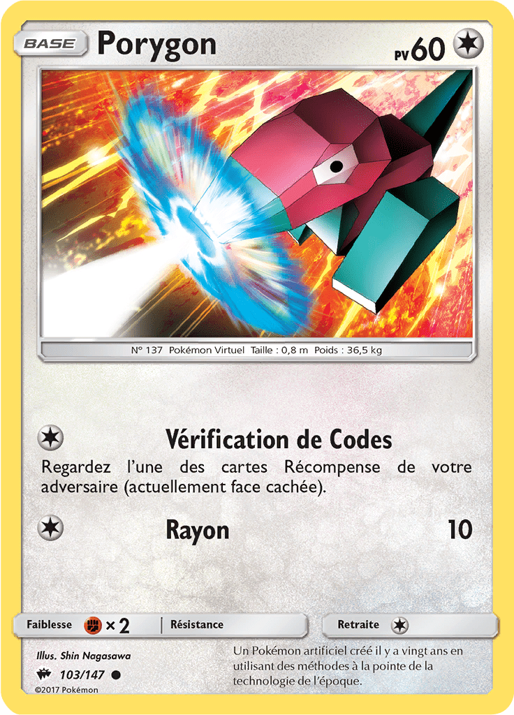 Porygon - SL Ombres Ardentes - 103 - Commune