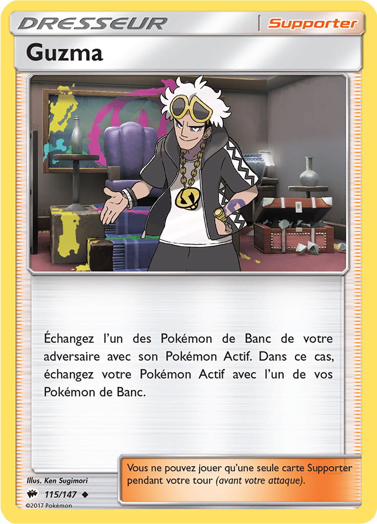 Guzma - SL Ombres Ardentes - 115 - Peu commune