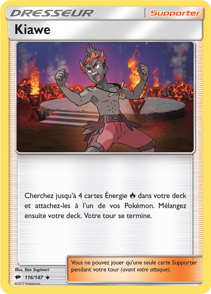 Kiawe - SL Ombres Ardentes - 116 - Peu commune