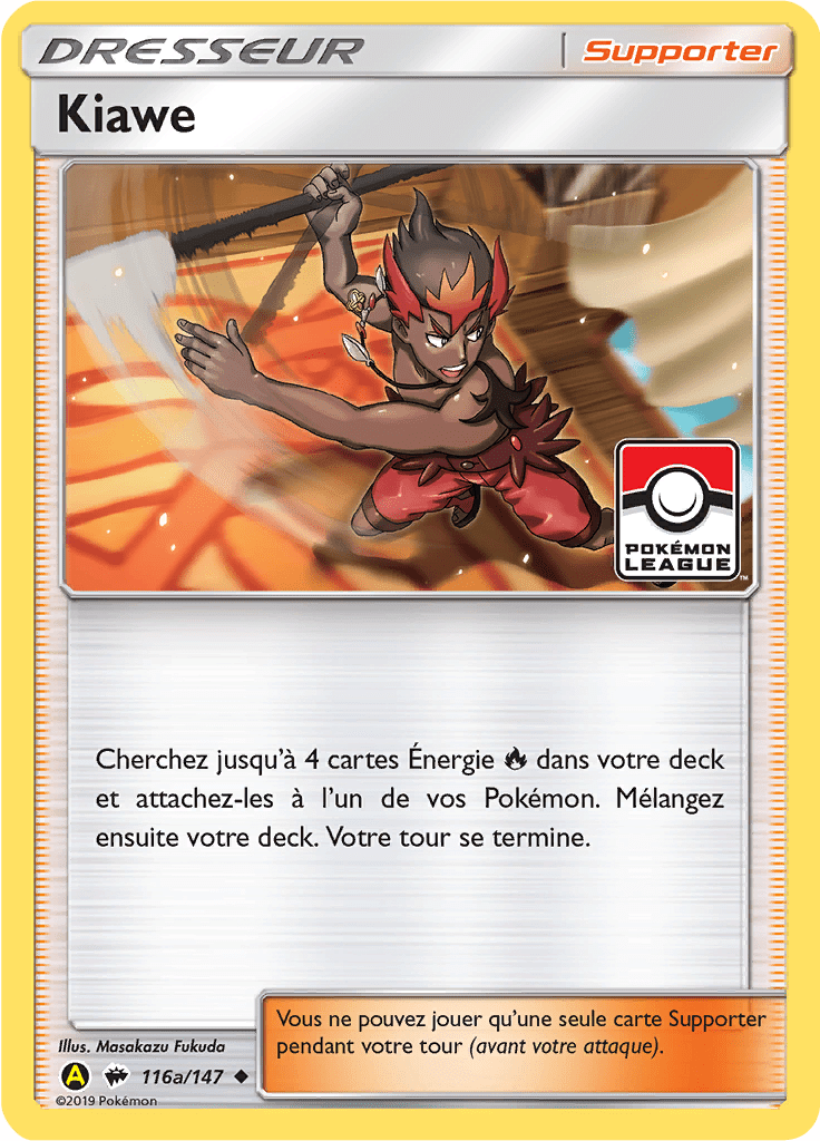 Kiawe - SL Ombres Ardentes - 116a - Carte alternative