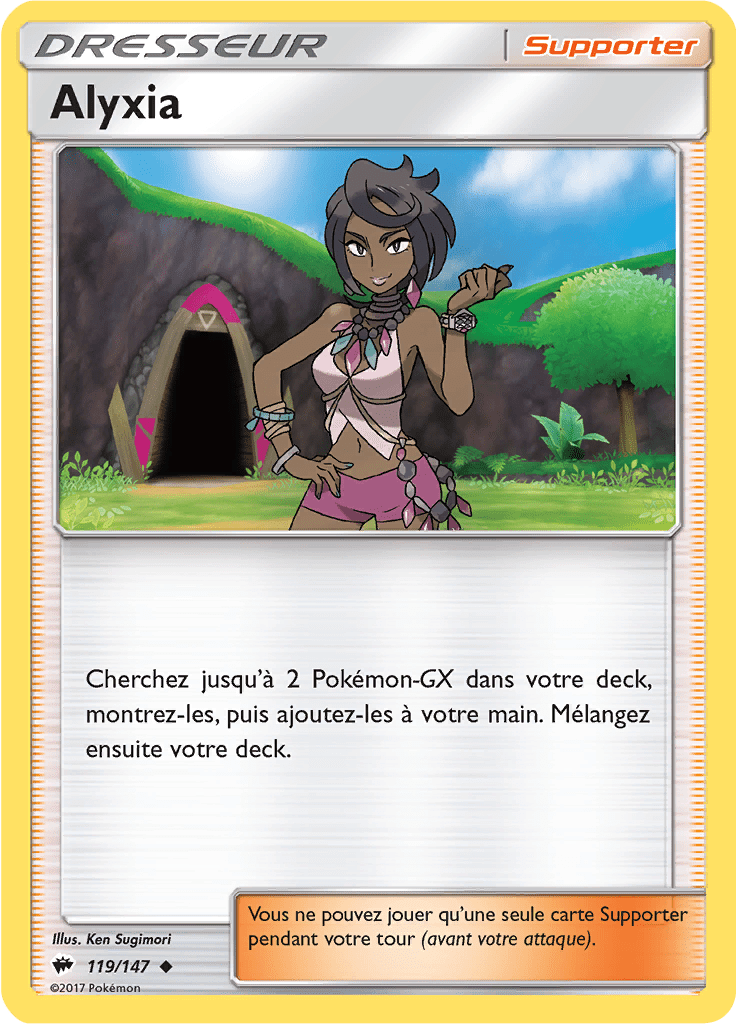 Alyxia - SL Ombres Ardentes - 119 - Peu commune