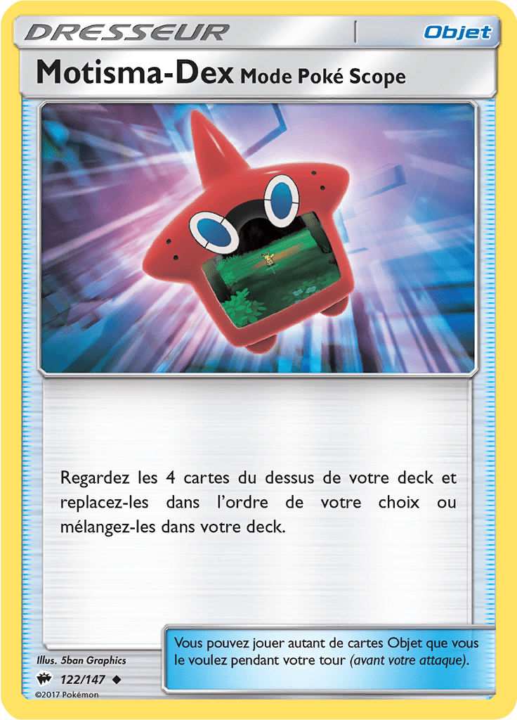 Motisma-DexMode Poké Scope - SL Ombres Ardentes - 122 - Peu commune