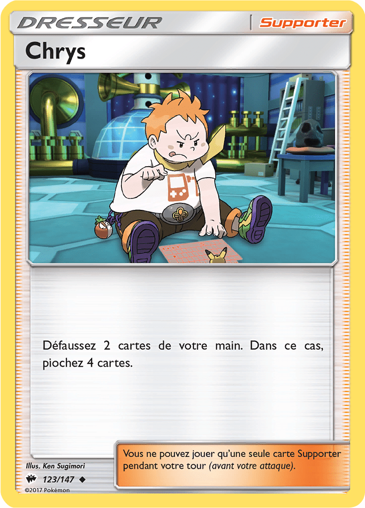 Chrys - SL Ombres Ardentes - 123 - Peu commune