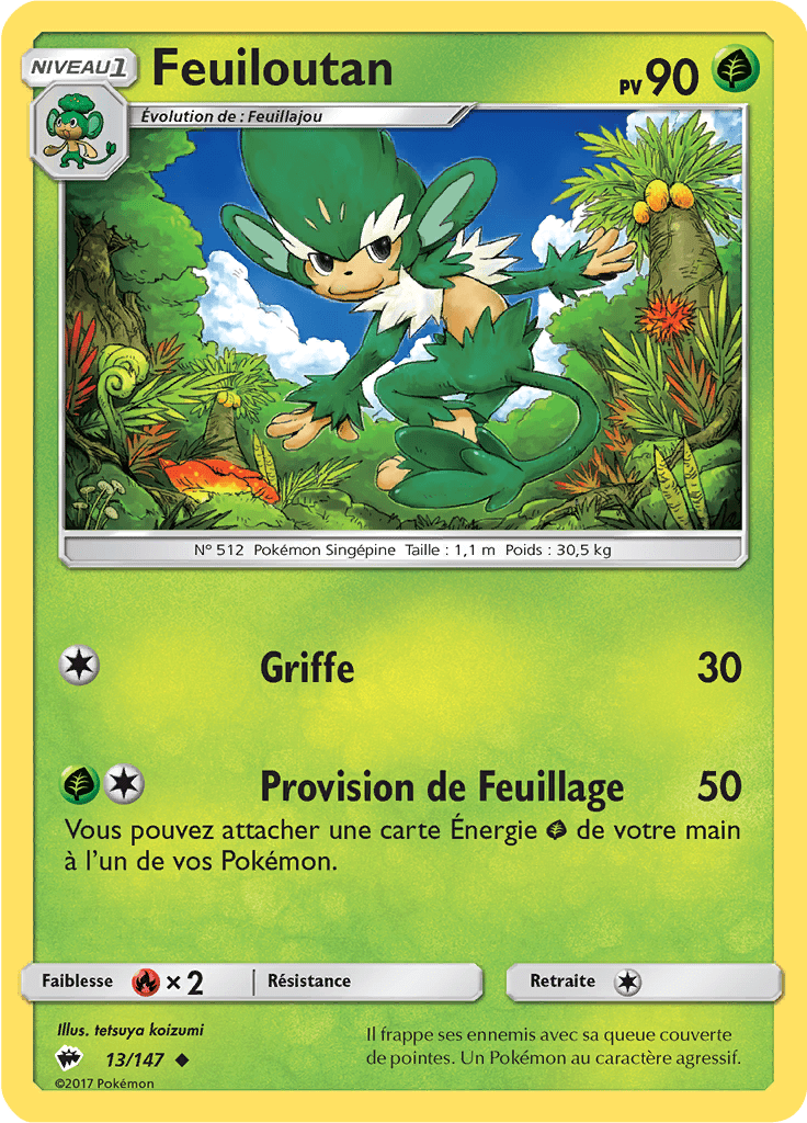 Feuiloutan - SL Ombres Ardentes - 013 - Peu commune