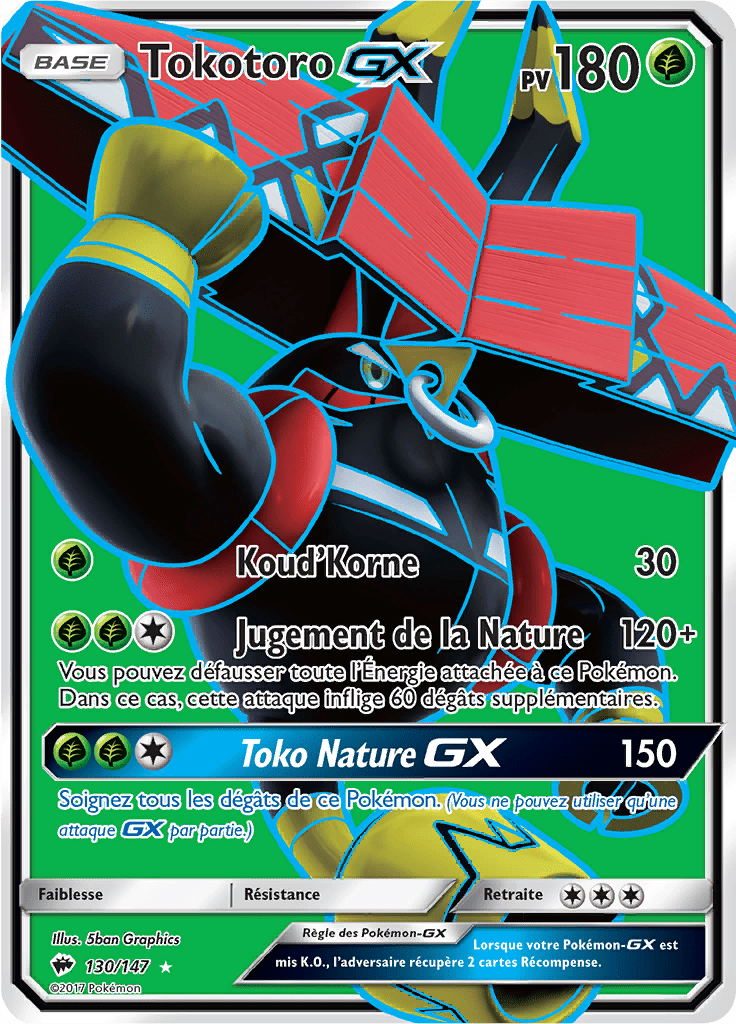 Tokotoro GX - SL Ombres Ardentes - 130 - GX Full Art