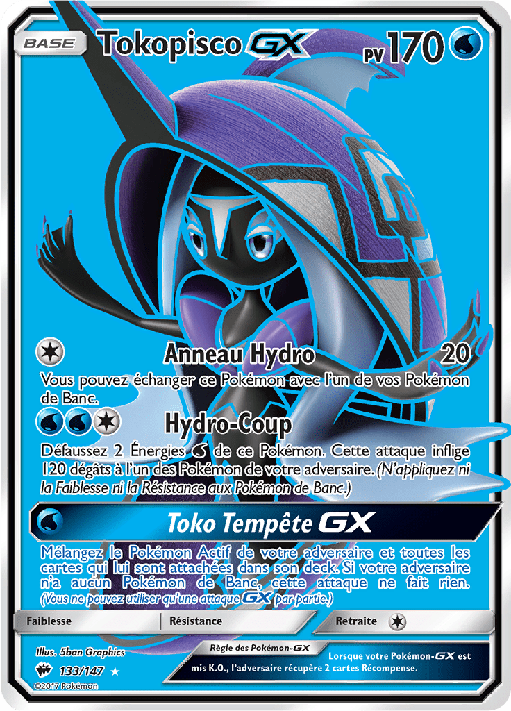 Tokopisco GX - SL Ombres Ardentes - 133 - GX Full Art