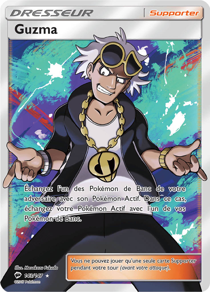 Guzma - SL Ombres Ardentes - 143 - Trainer Full Art