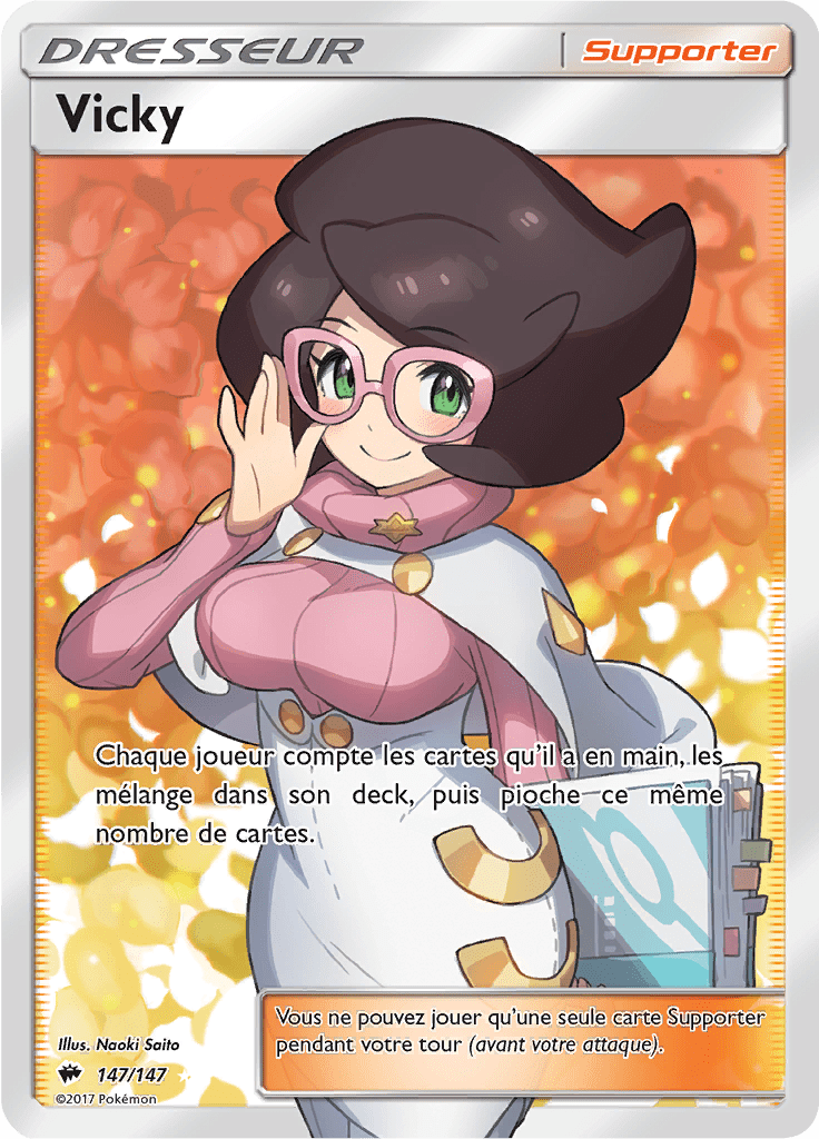 Vicky - SL Ombres Ardentes - 147 - Trainer Full Art