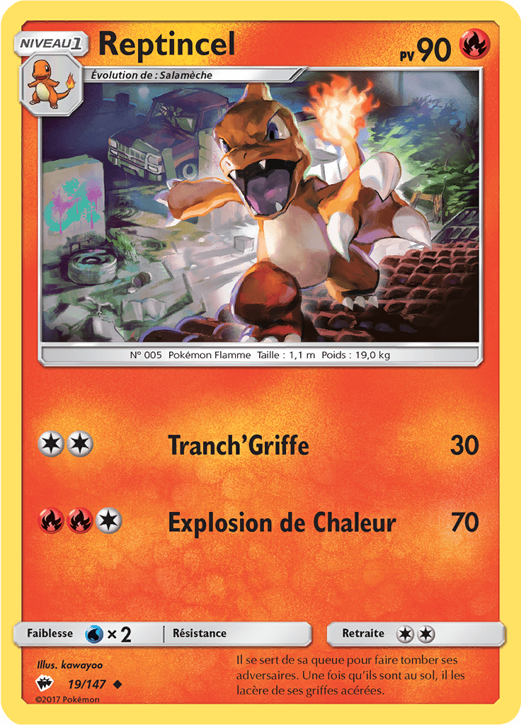 Reptincel - SL Ombres Ardentes - 019 - Peu commune