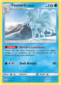 Feunard d'Alola - SL Ombres Ardentes - 028 - Rare