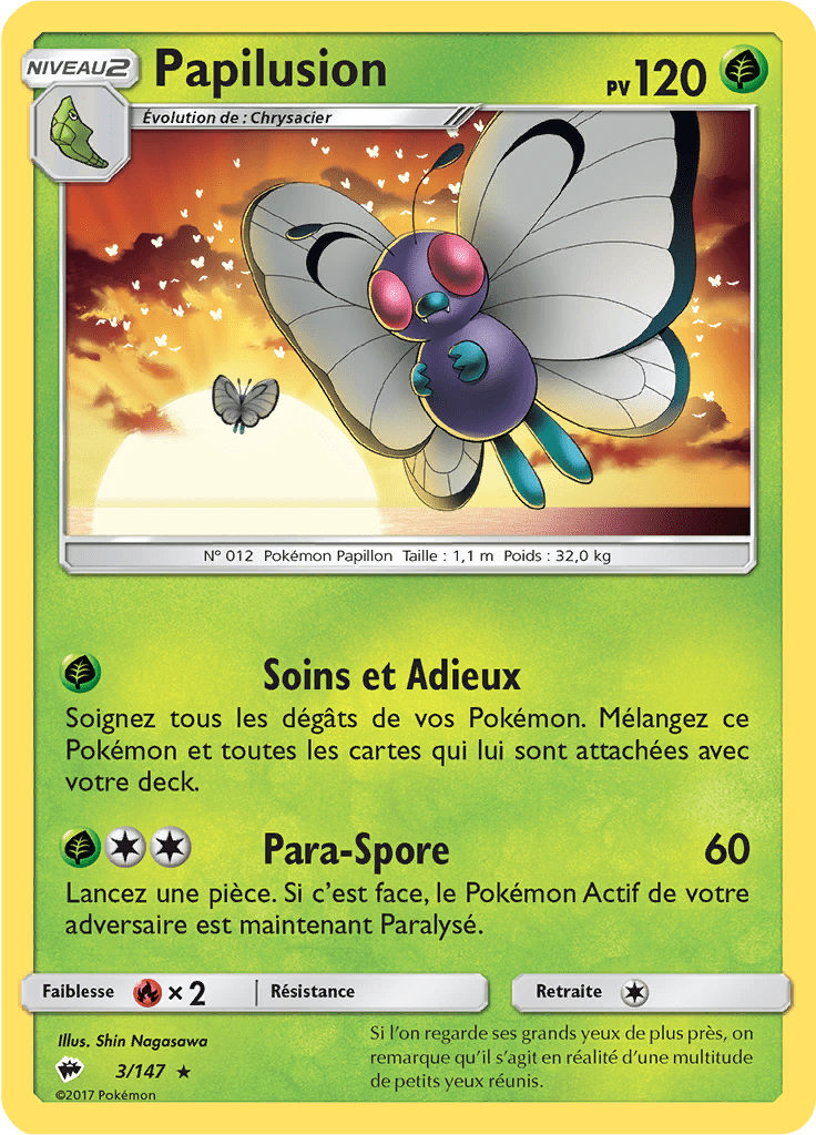 Papilusion - SL Ombres Ardentes - 003 - Rare