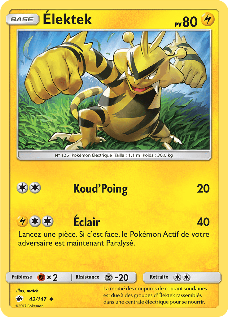 Élektek - SL Ombres Ardentes - 042 - Peu commune