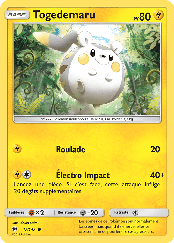Togedemaru - SL Ombres Ardentes - 047 - Commune