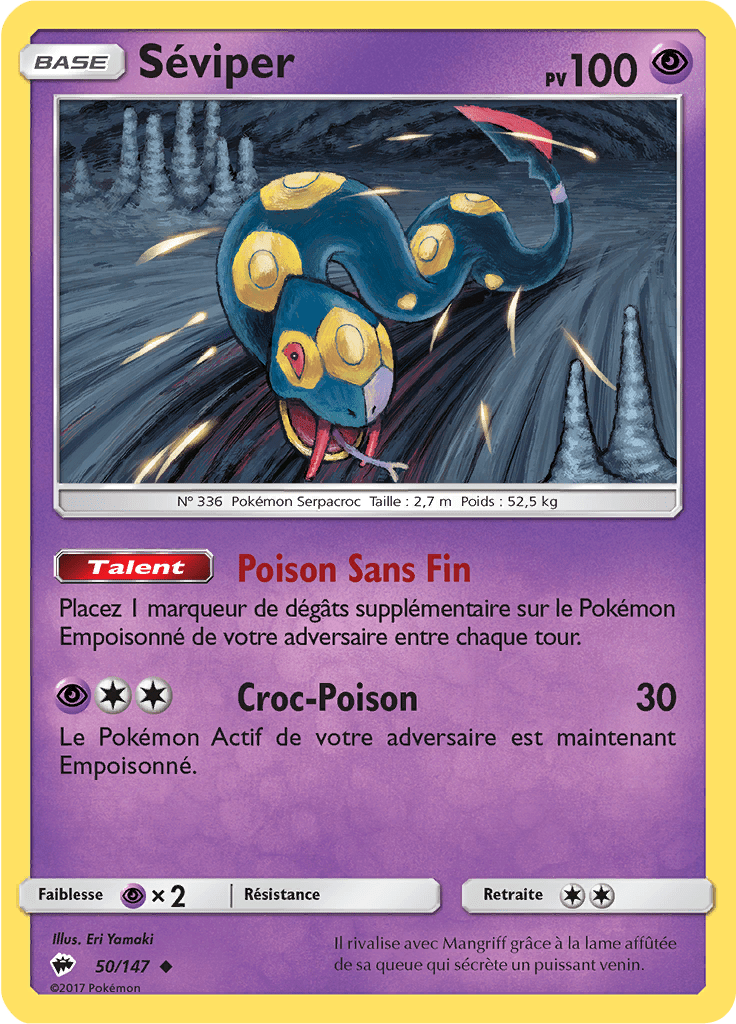 Séviper - SL Ombres Ardentes - 050 - Peu commune
