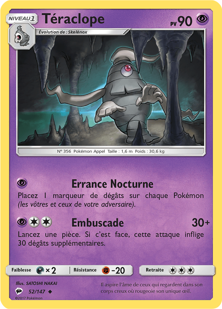 Téraclope - SL Ombres Ardentes - 052 - Peu commune