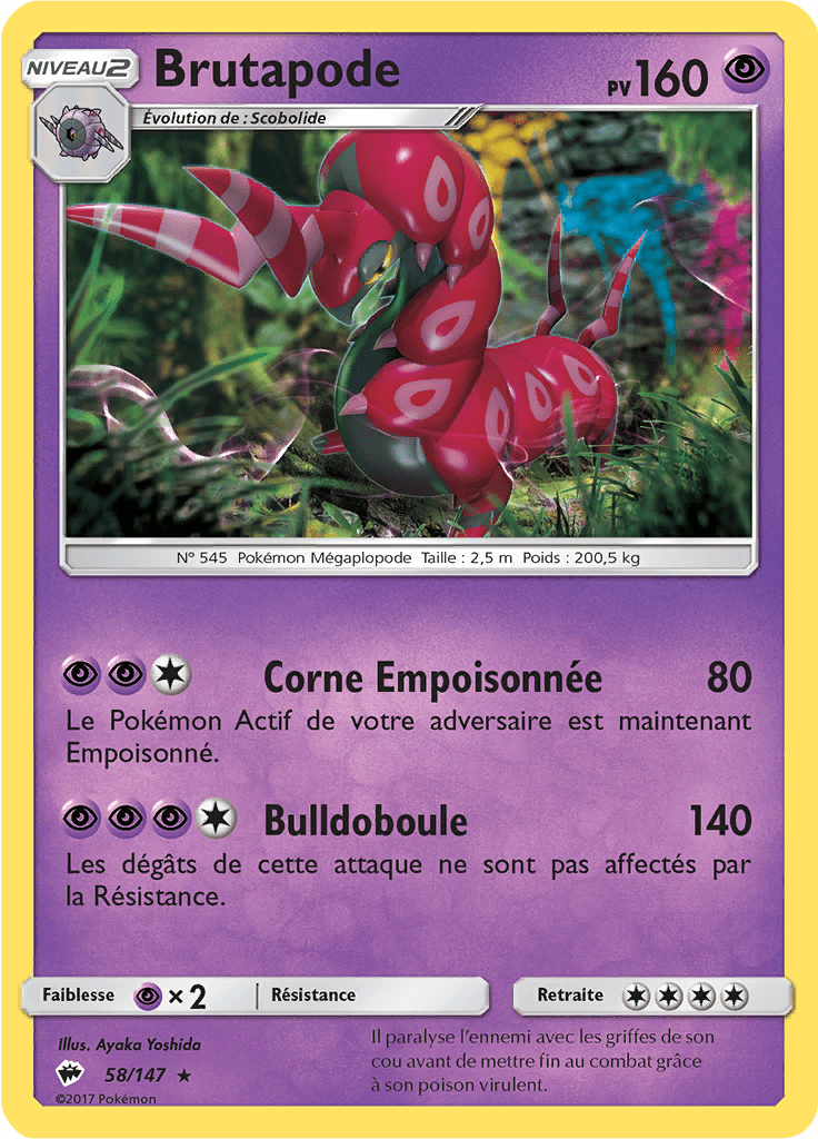 Brutapode - SL Ombres Ardentes - 058 - Rare