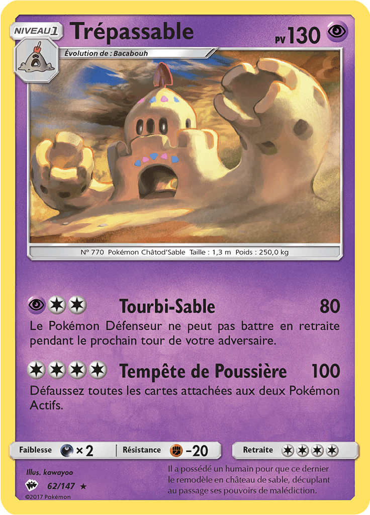 Trépassable - SL Ombres Ardentes - 062 - Holographique rare