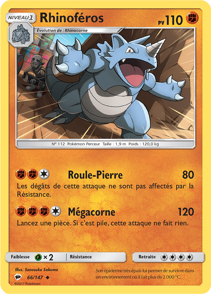 Rhinoféros - SL Ombres Ardentes - 066 - Peu commune