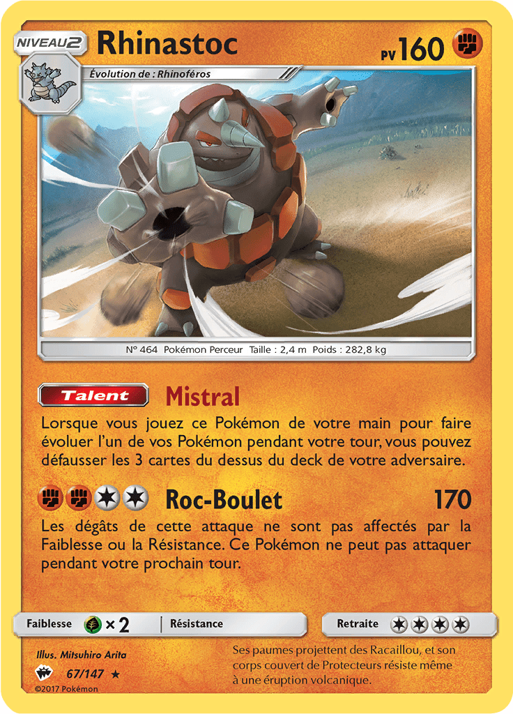 Rhinastoc - SL Ombres Ardentes - 067 - Holographique rare