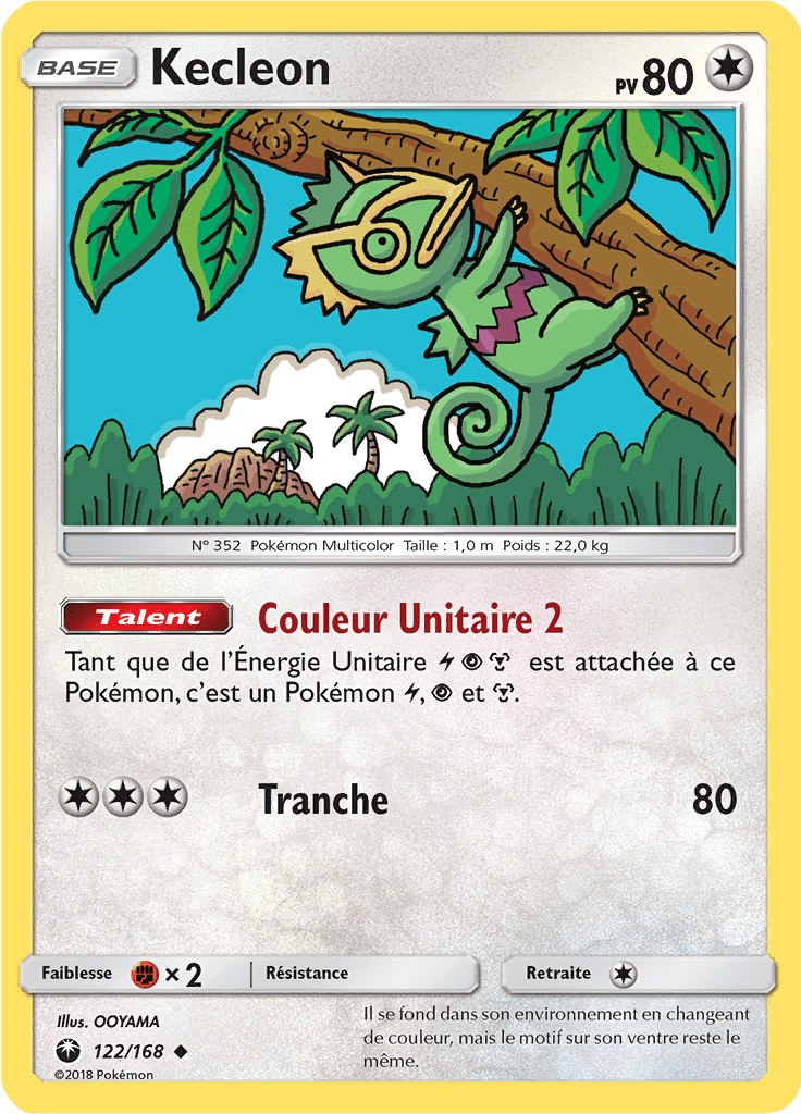 Kecleon - SL Tempête Céleste - 122 - Peu commune