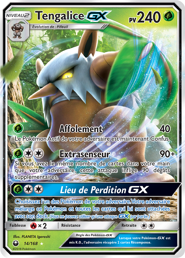 Tengalice GX - SL Tempête Céleste - 014 - Holographique rare GX