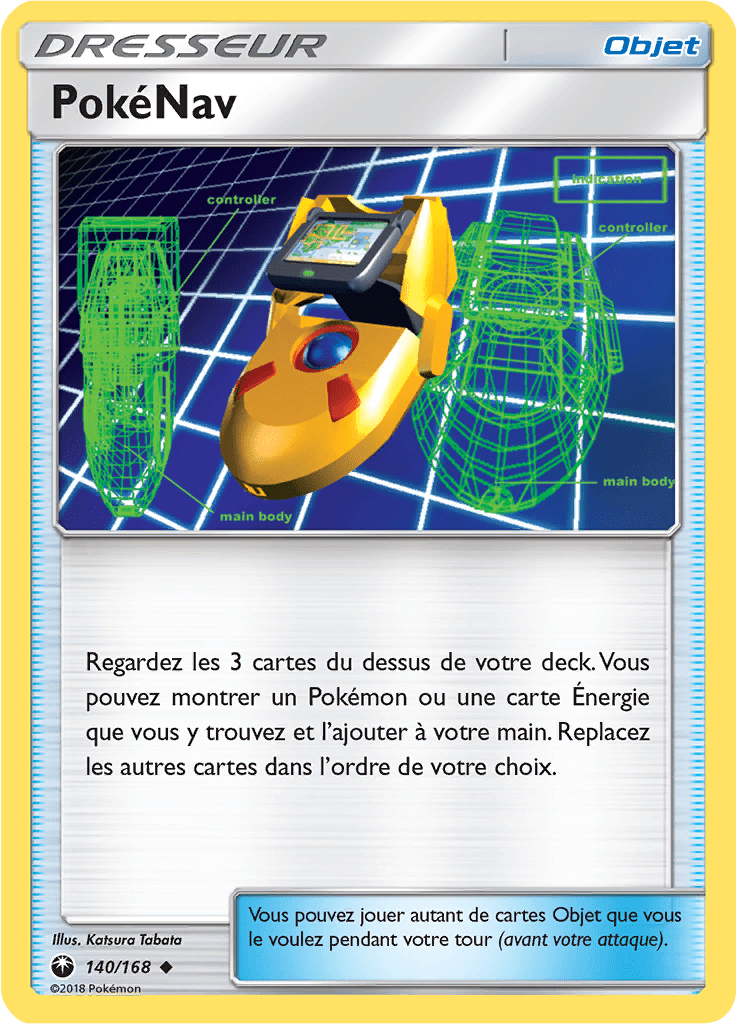 PokéNav - SL Tempête Céleste - 140 - Peu commune