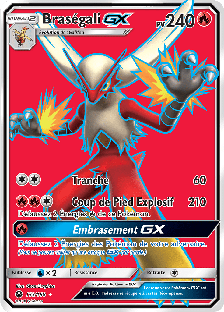 Braségali GX - SL Tempête Céleste - 153 - GX Full Art