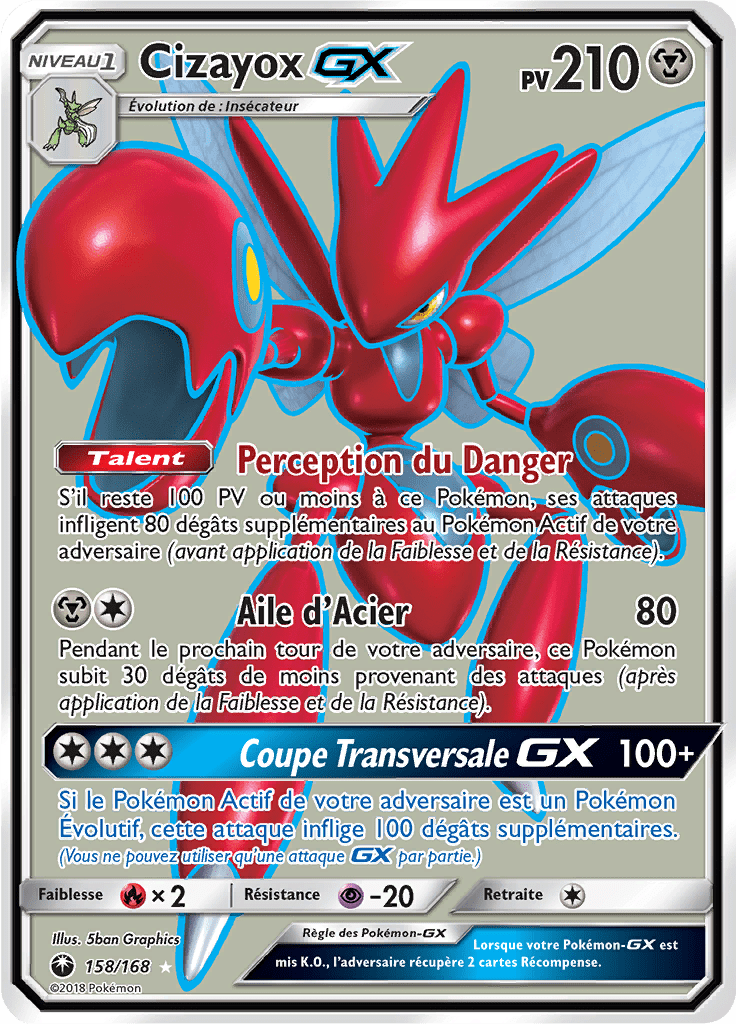 Cizayox GX - SL Tempête Céleste - 158 - GX Full Art