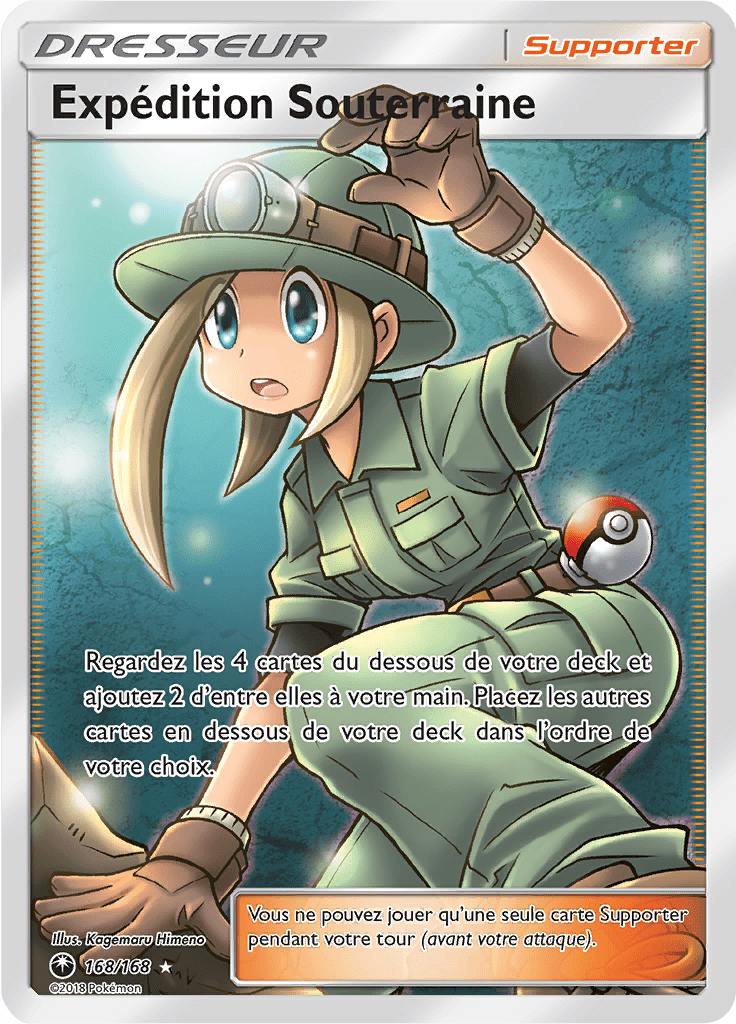 Expédition Souterraine - SL Tempête Céleste - 168 - Trainer Full Art