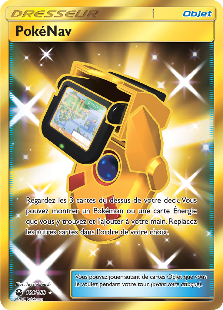 PokéNav - SL Tempête Céleste - 181 - Trainer gold