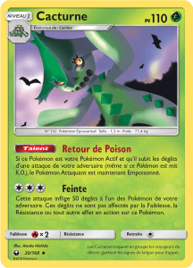 Cacturne - SL Tempête Céleste - 020 - Peu commune