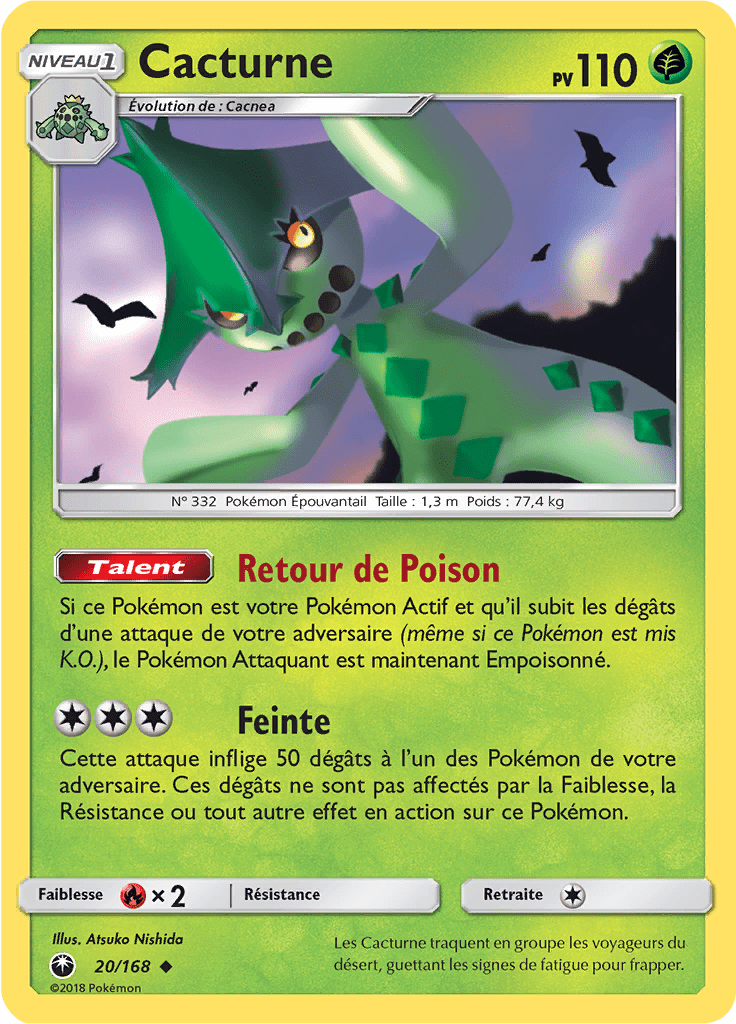 Cacturne - SL Tempête Céleste - 020 - Peu commune