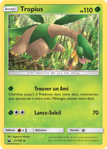 Tropius - SL Tempête Céleste - 021 - Peu commune
