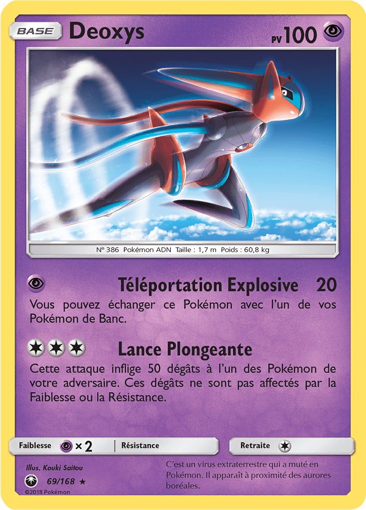 Deoxys - SL Tempête Céleste - 069 - Rare