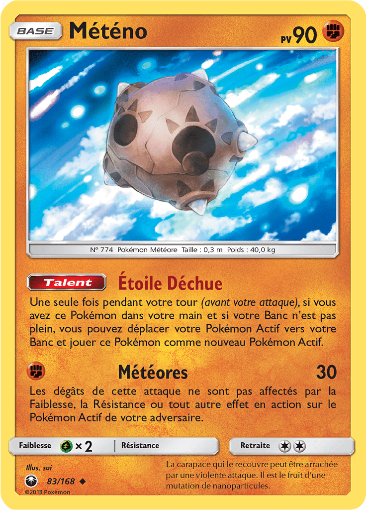 Météno - SL Tempête Céleste - 083 - Peu commune