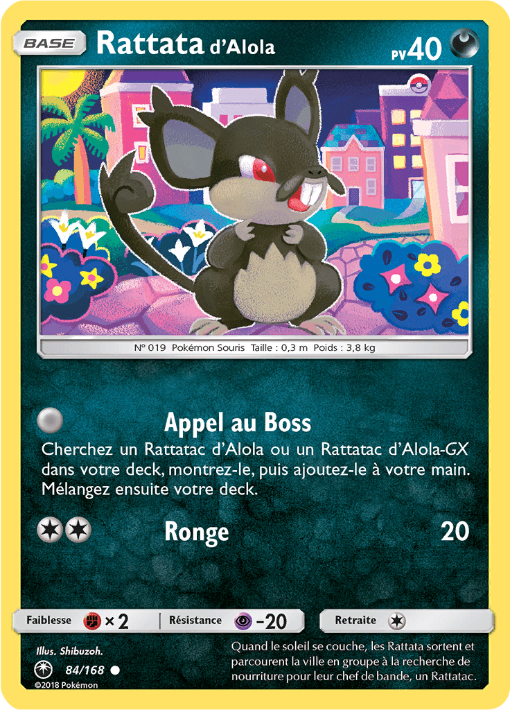 Rattata d'Alola - SL Tempête Céleste - 084 - Commune